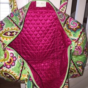 Vera Bradley duffel bag (never used)